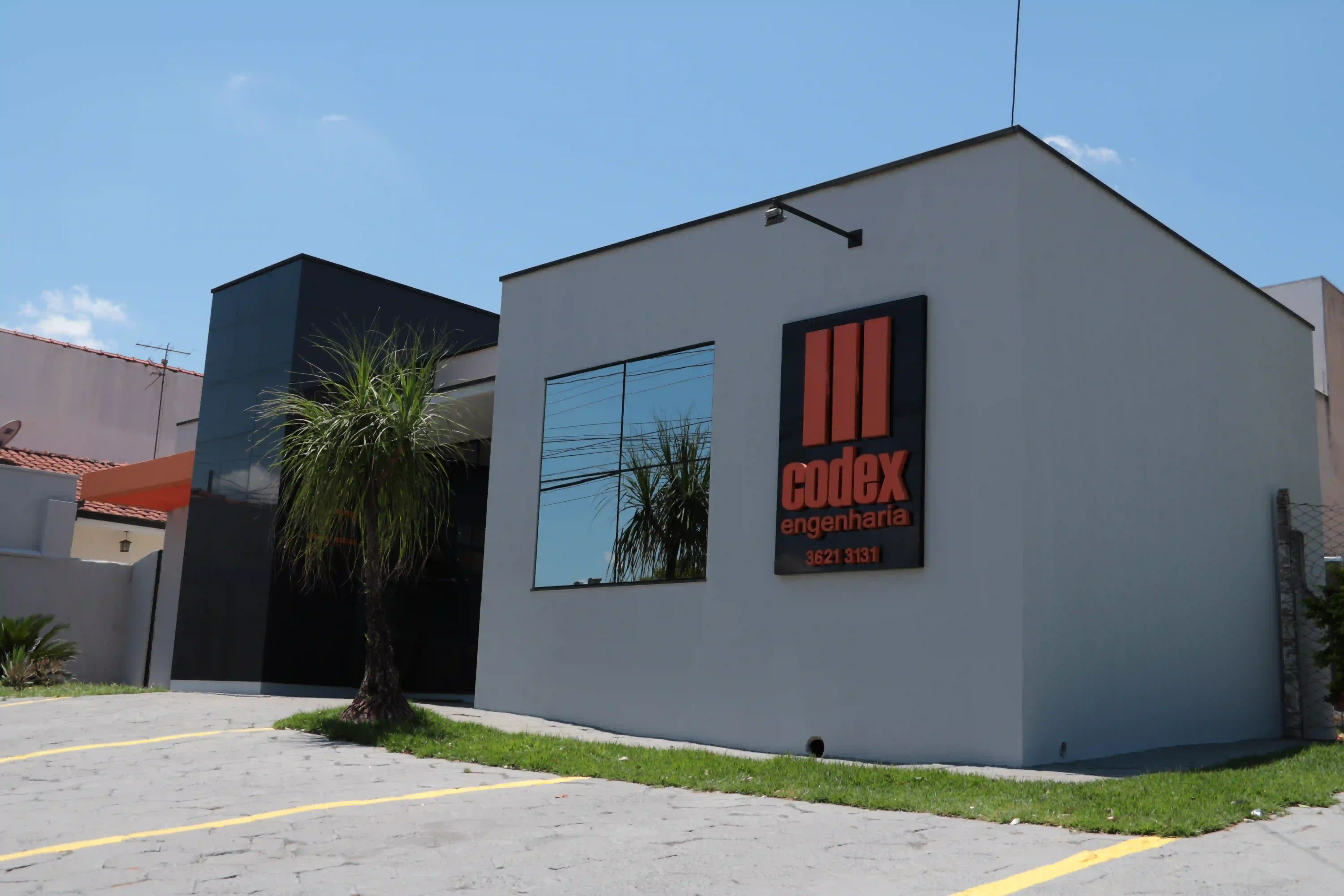 Fachada da sede da Codex Construtora