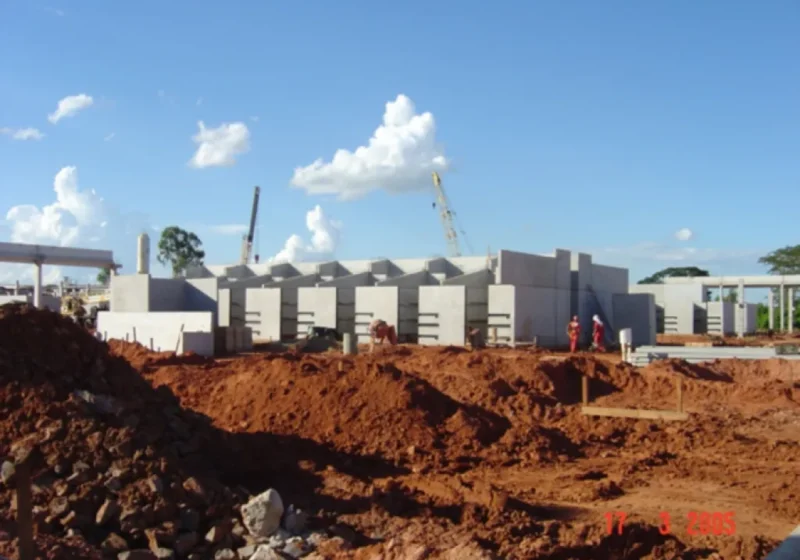 Penitenciária em concreto pré moldado em Lavínia/SP
